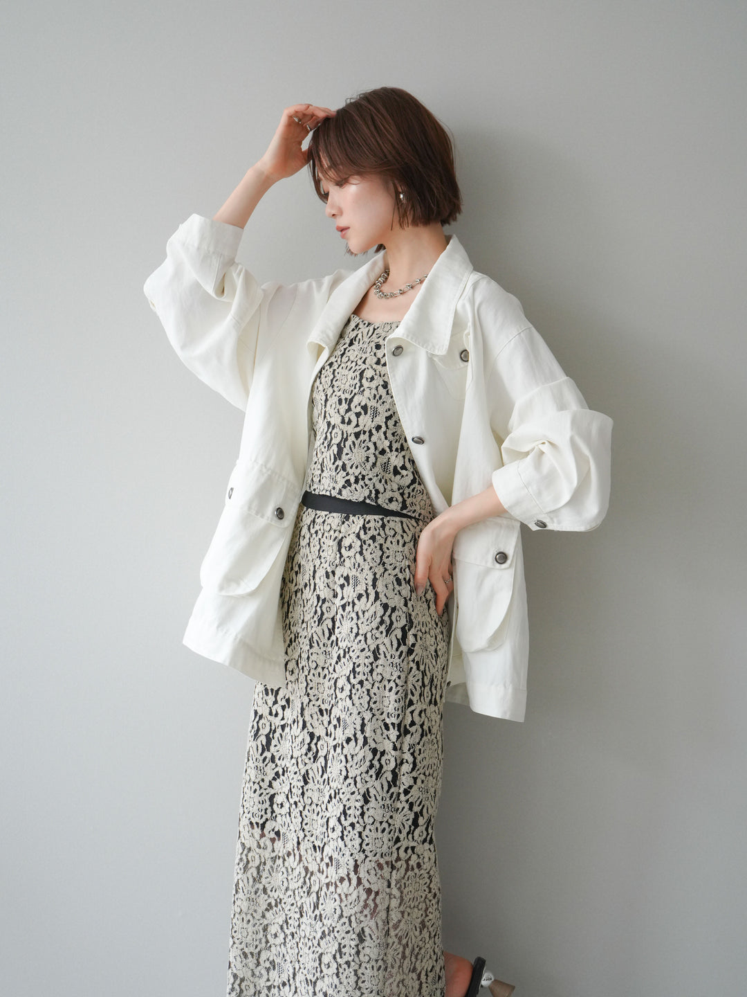 【套裝】立領工作服 + 選配配件套裝（2 套）