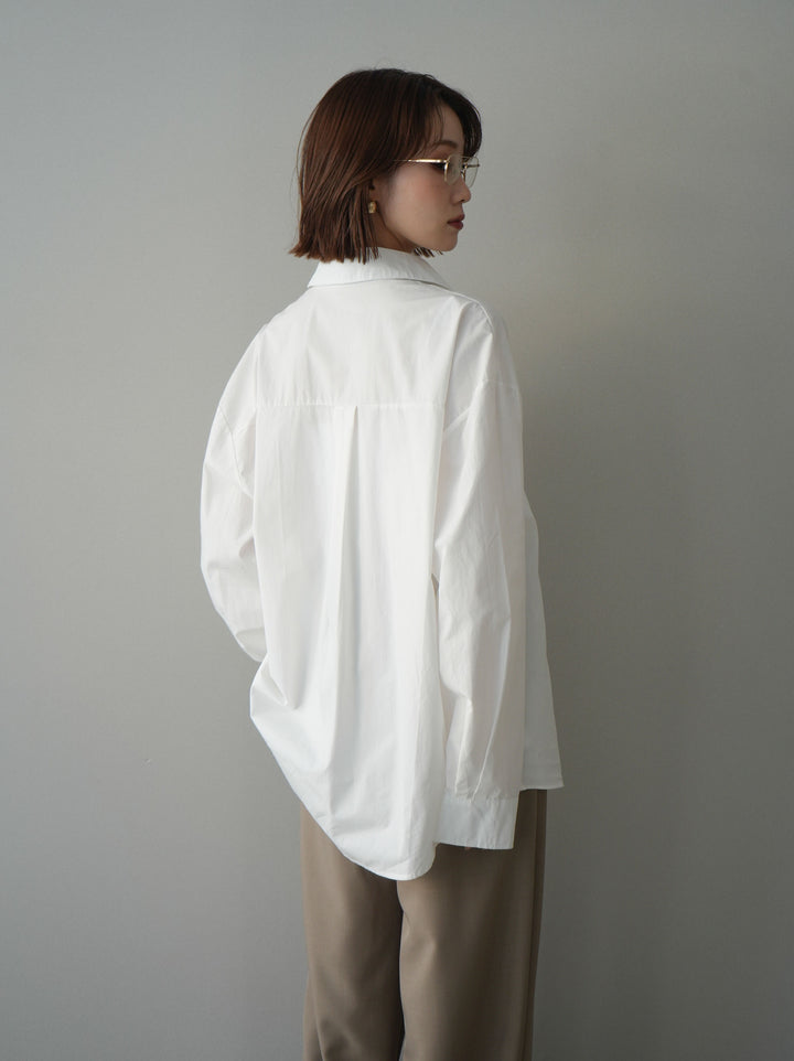 [SET]レースアップブロードシャツ+ベルト付キーホルダーモチーフワイドパンツ(2set)