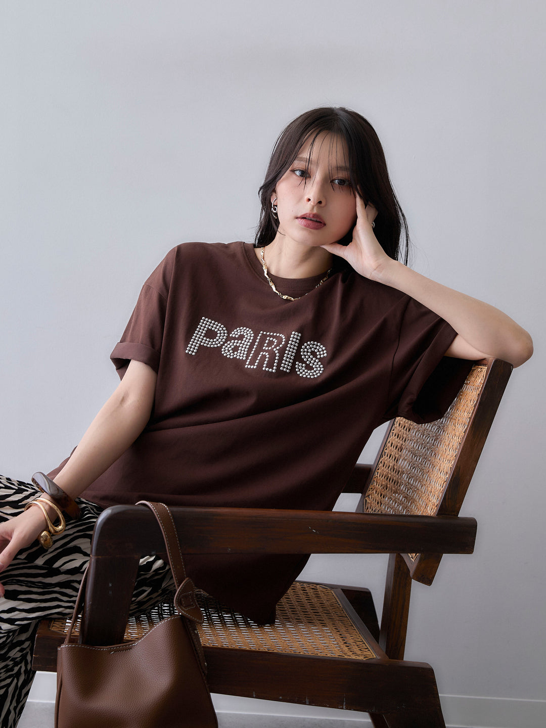 [SET]スタッズロゴTEE+選べるアクセセット(2set)