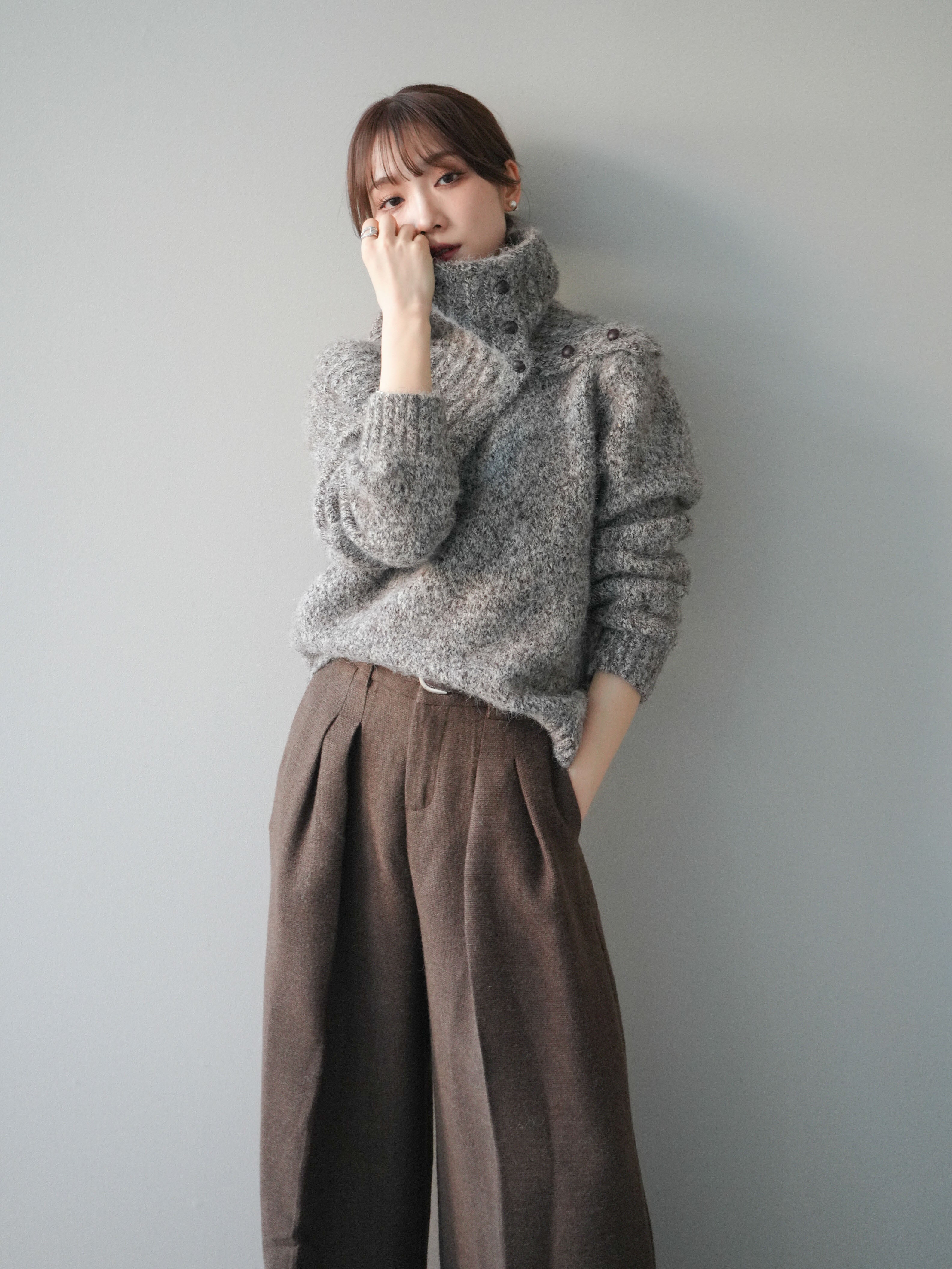 SET]ネック付MIXニットアンサンブル+選べるアクセセット(2set) – Lumier