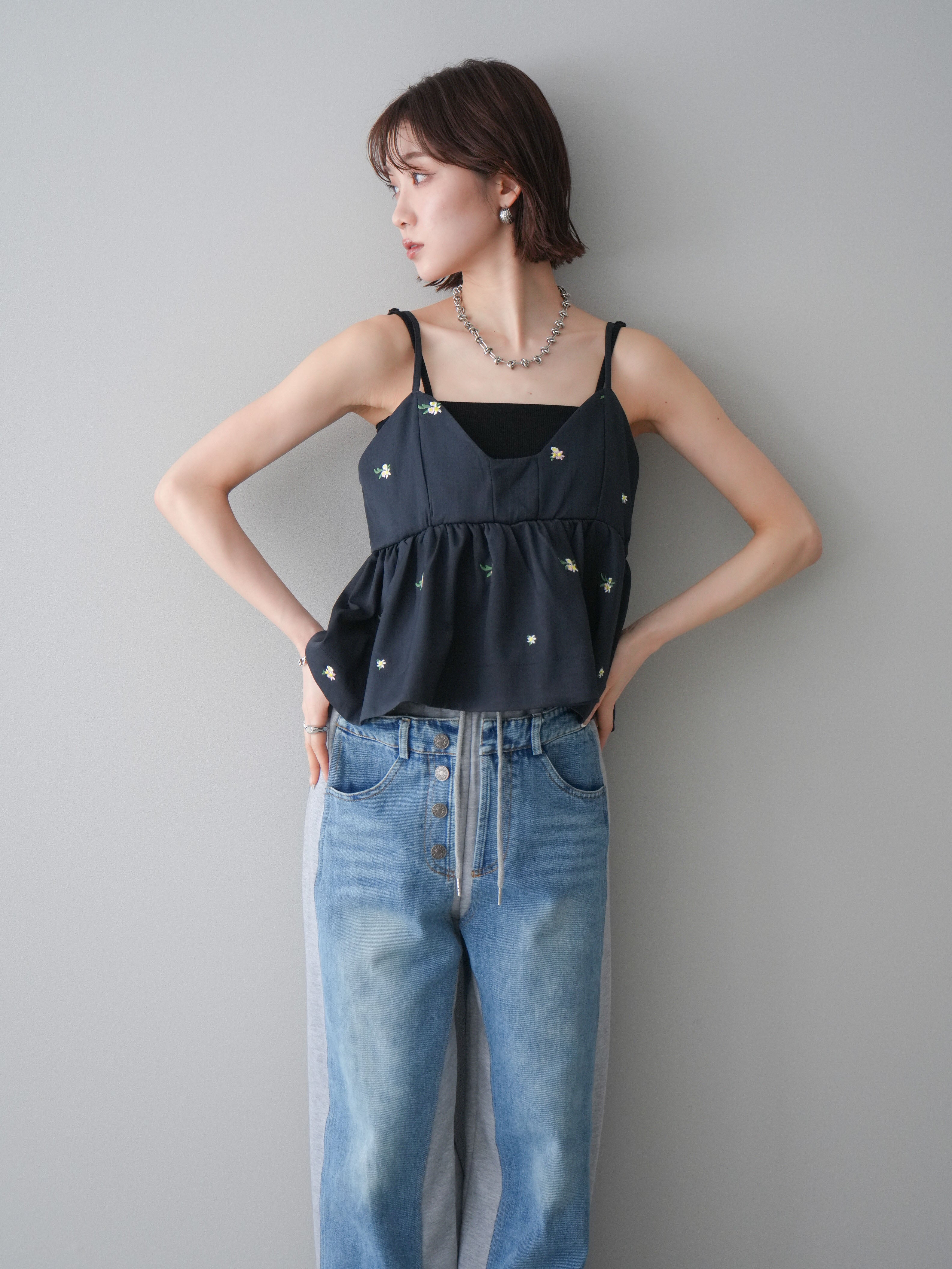SET]フラワー刺繍ビスチェ+選べるアクセセット(2set) – Lumier