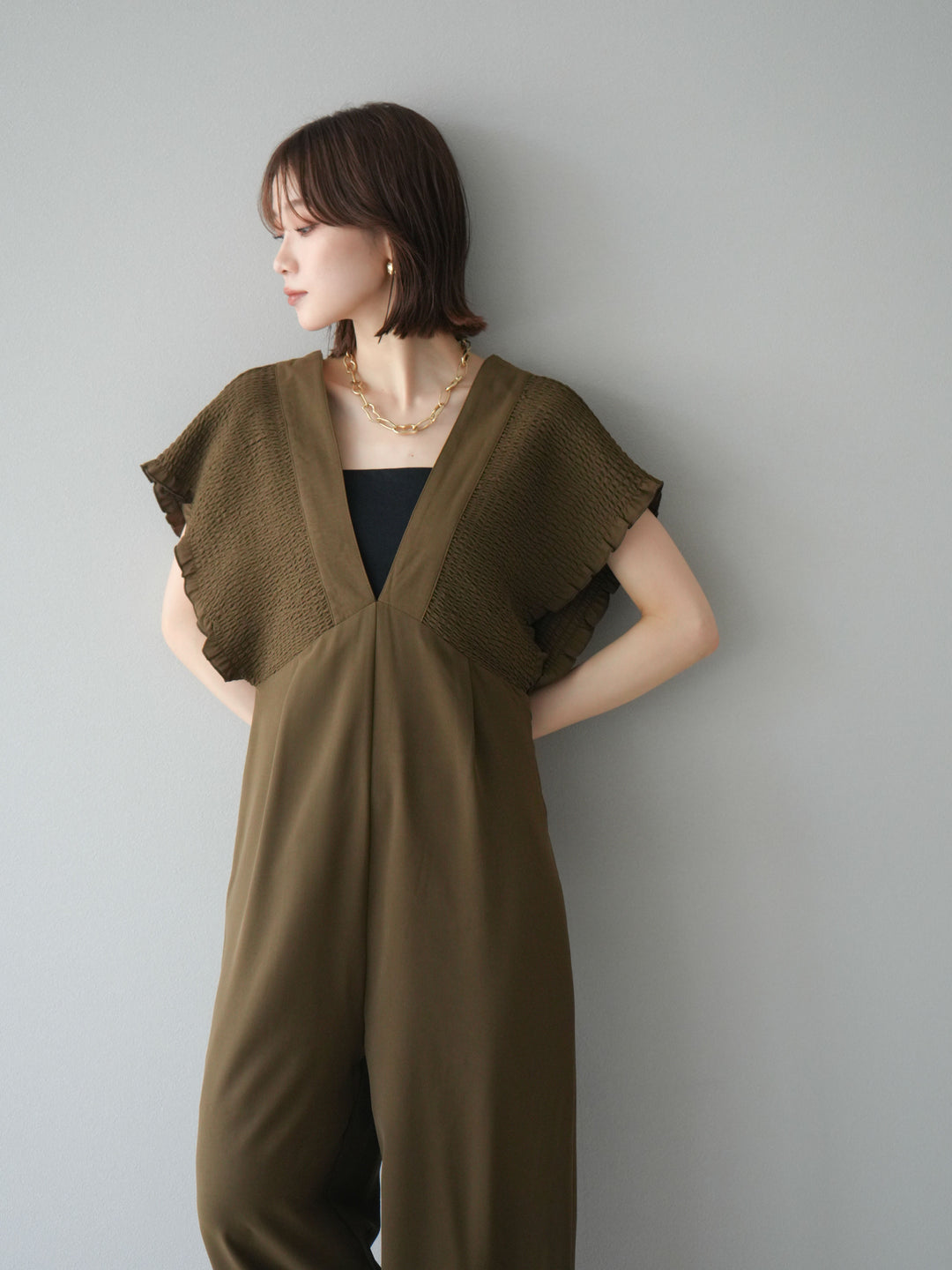 [予約]エステルシャーリングオールインワン/ブラウン