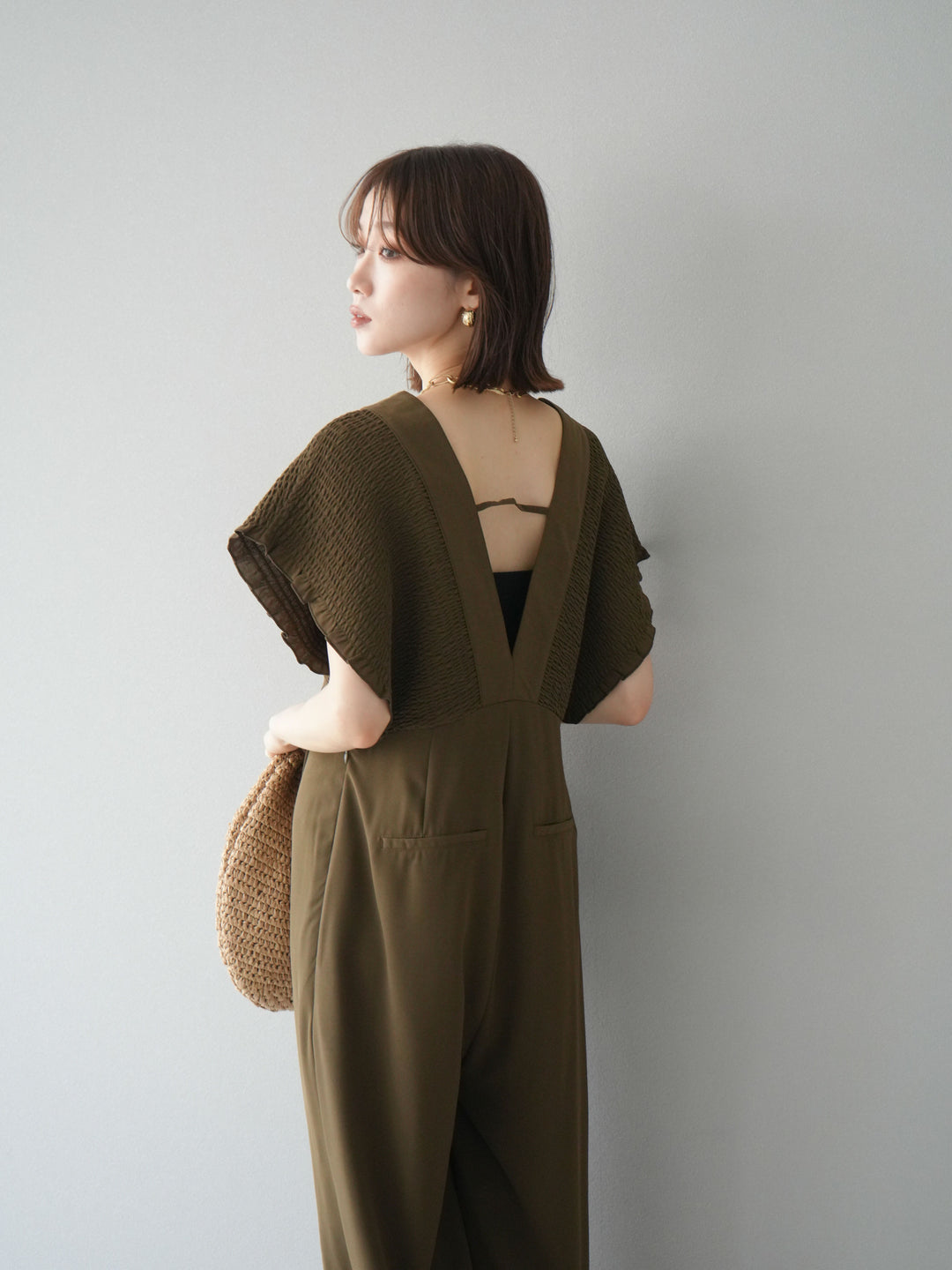 [予約]エステルシャーリングオールインワン/ブラウン