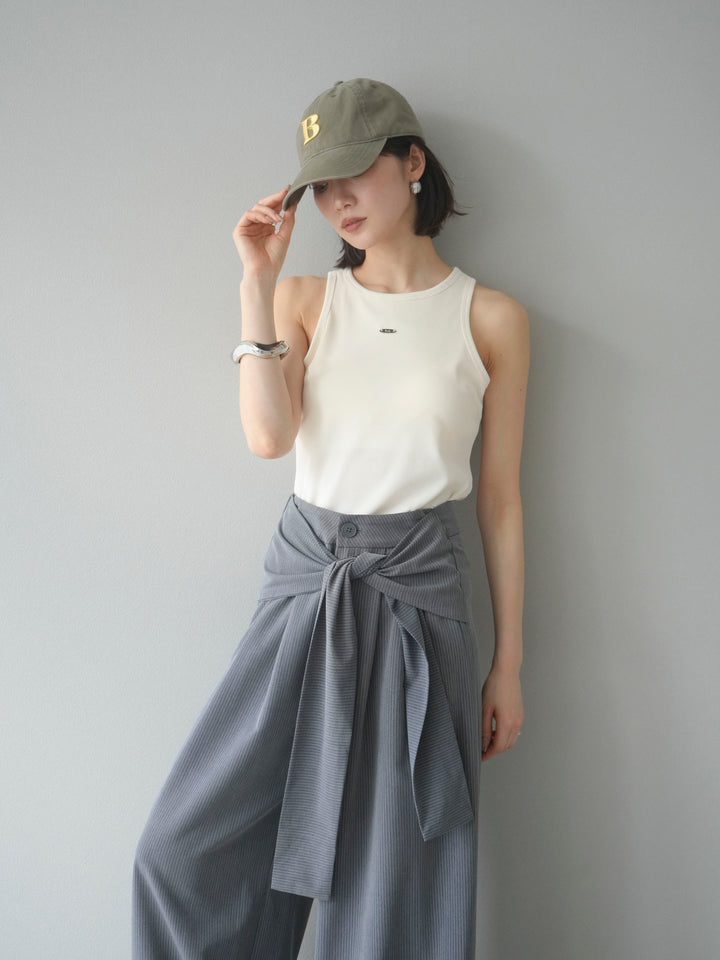 [預訂] 標誌板 American Suri 背心/象牙色