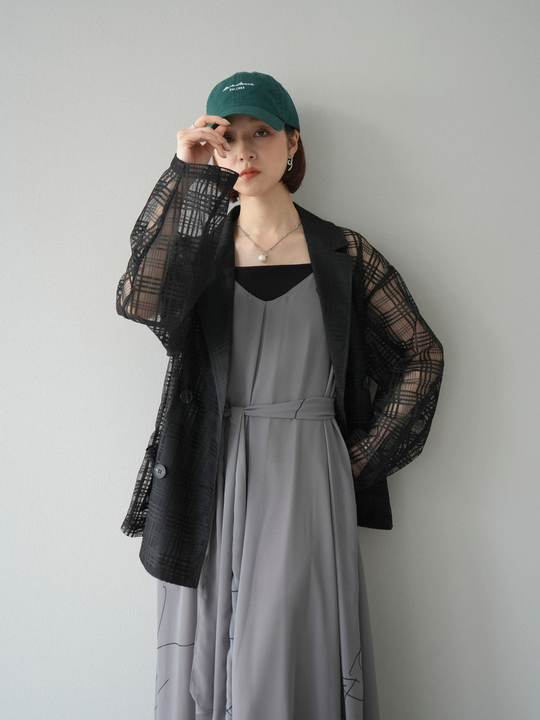 【預購】留言logo刺繡棒球帽/綠色