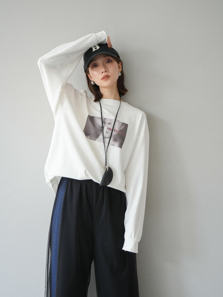 [予約]ウーマンプリントBIGロンT/オフ1