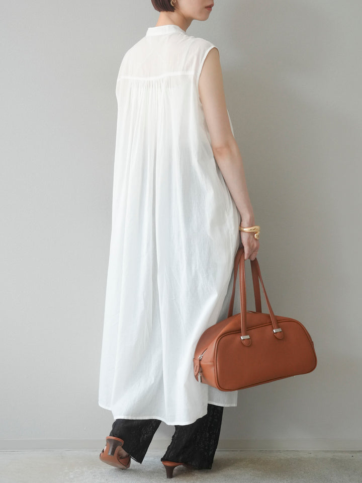 【預購】拼布蕾絲寬褲/黑