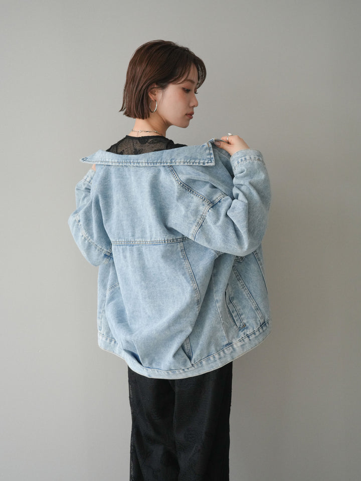 [SET]レース刺繍サロペット+選べるアクセセット(2set)