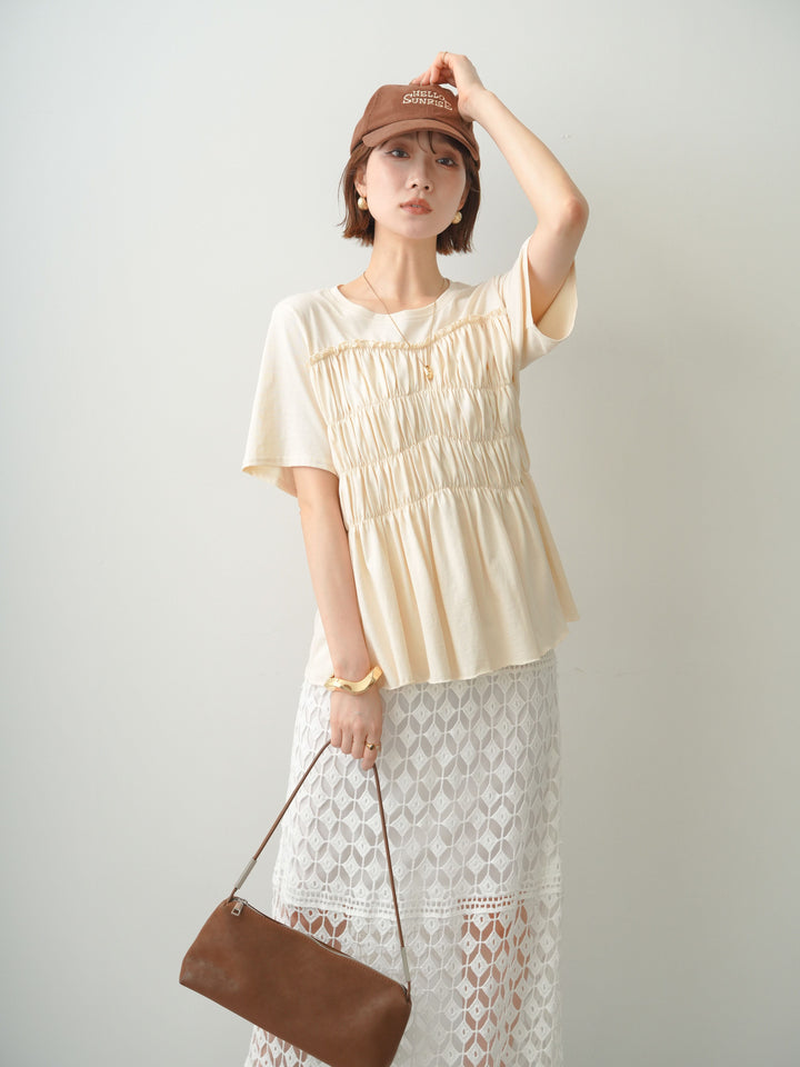 [SET]クールタッチシャーリングTEE+選べるアクセセット(2set)