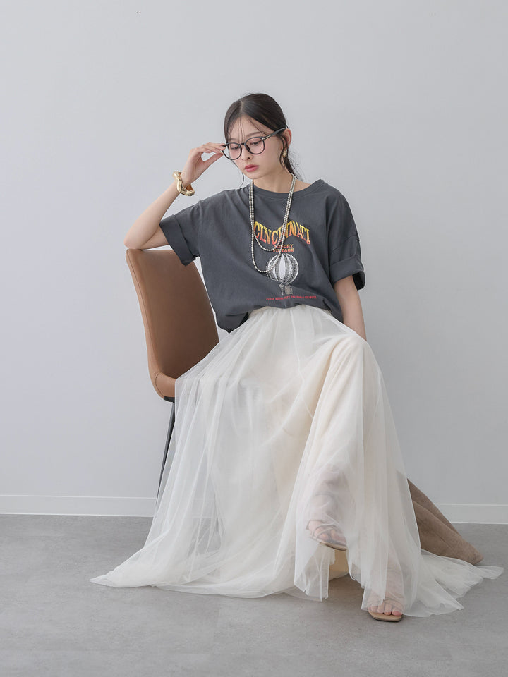 [SET]ヴィンテージライクプリントオーバーTEE+ヴィンテージライクプリントオーバーTEE(2set)