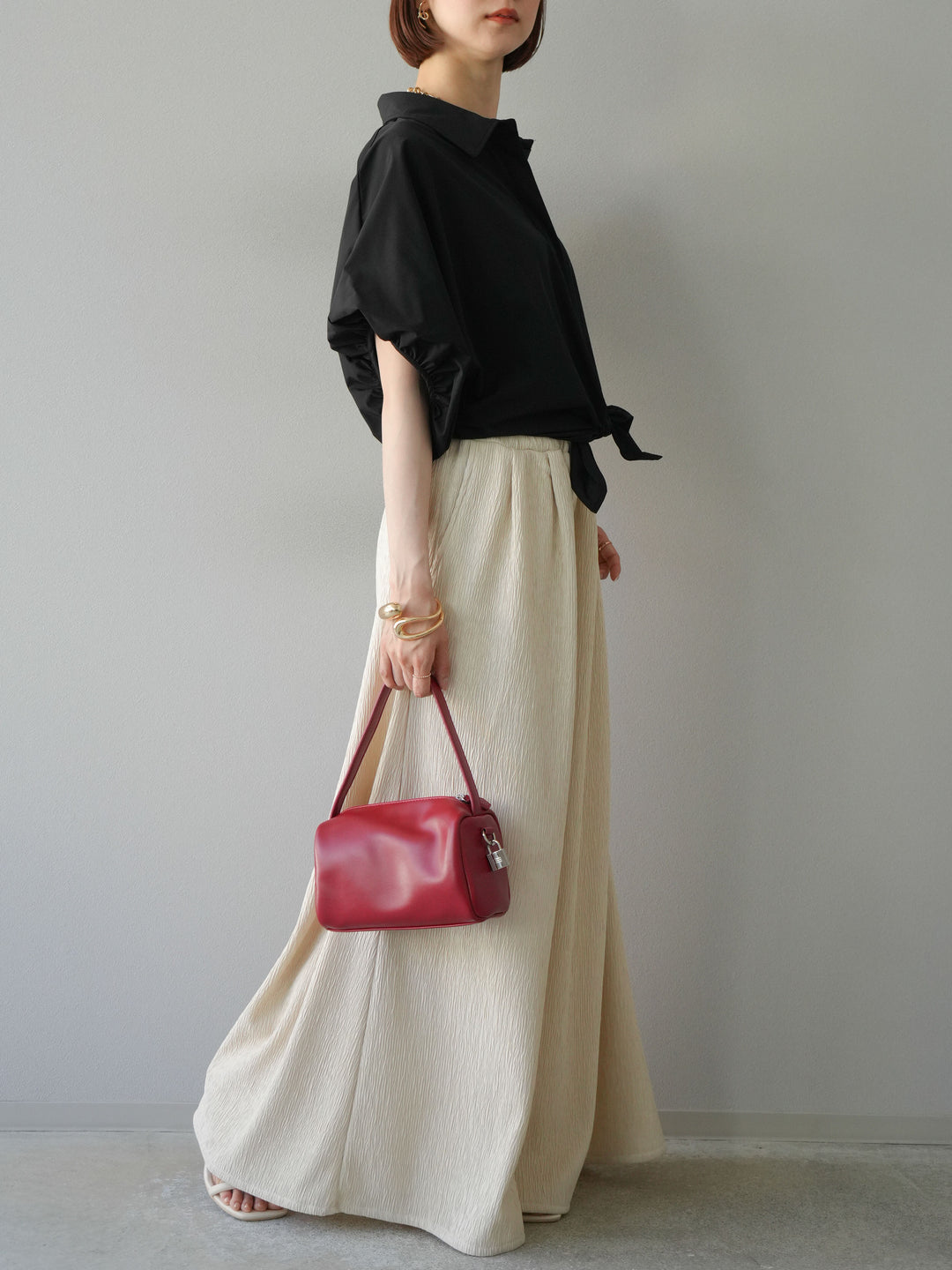 [預購] Willow 寬鬆褲/米色