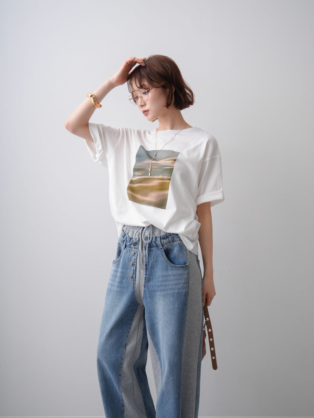 [予約]ニュアンスフォトTEE/marble3