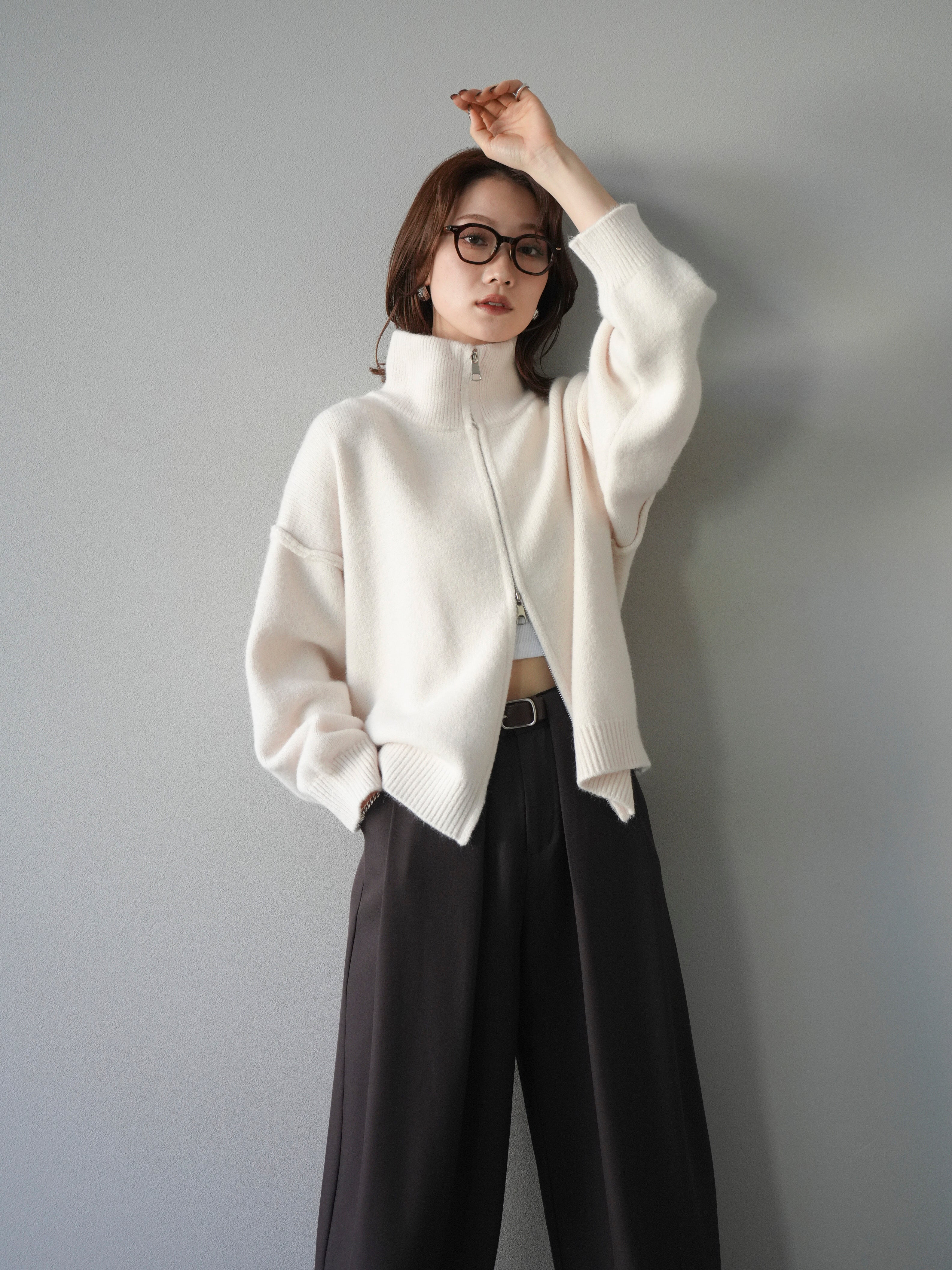 ヨシエイナバ　綿100%白いカーディガン ヨシエイナバ 綿100%白いカーディガン ヨシエイナバ 綿100%白い