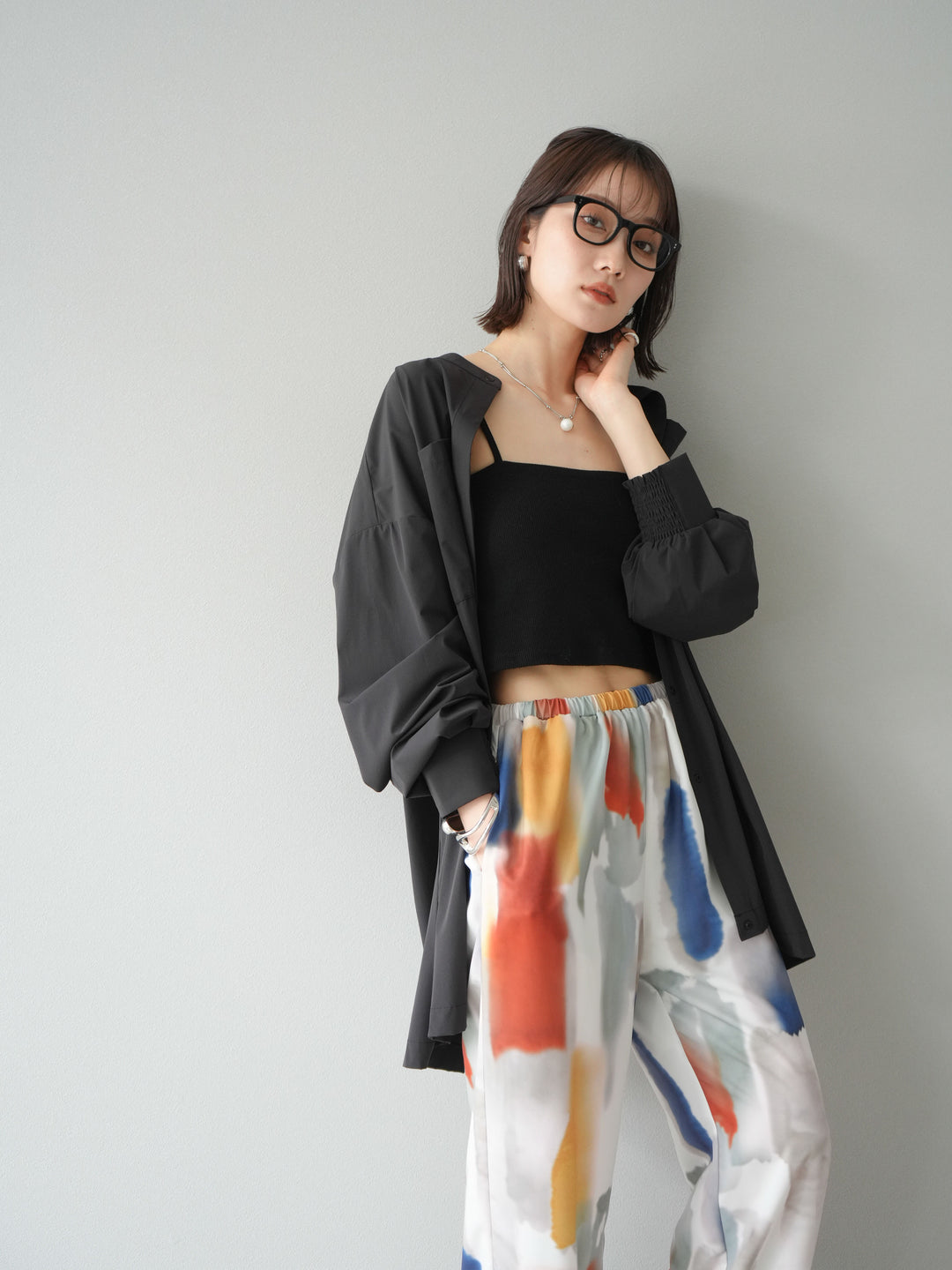 [套裝] ICE TOUCH 2WAY 外套 + 水彩藝術休閒褲 (2 套)