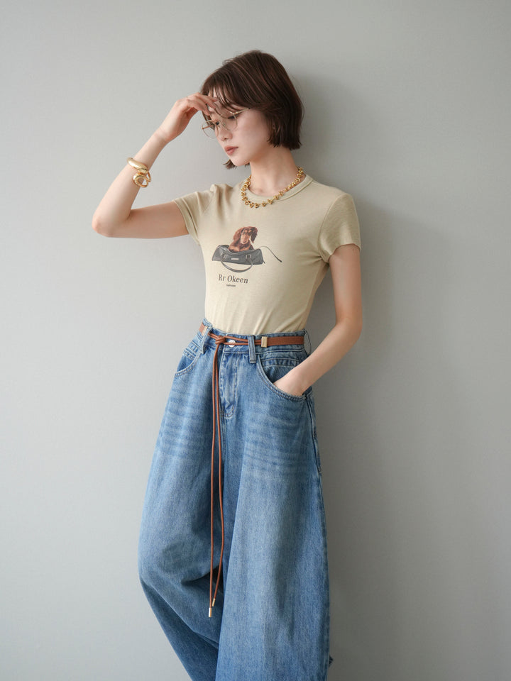 [SET]ドッグコンパクトTEE+ドッグコンパクトTEE(2set)