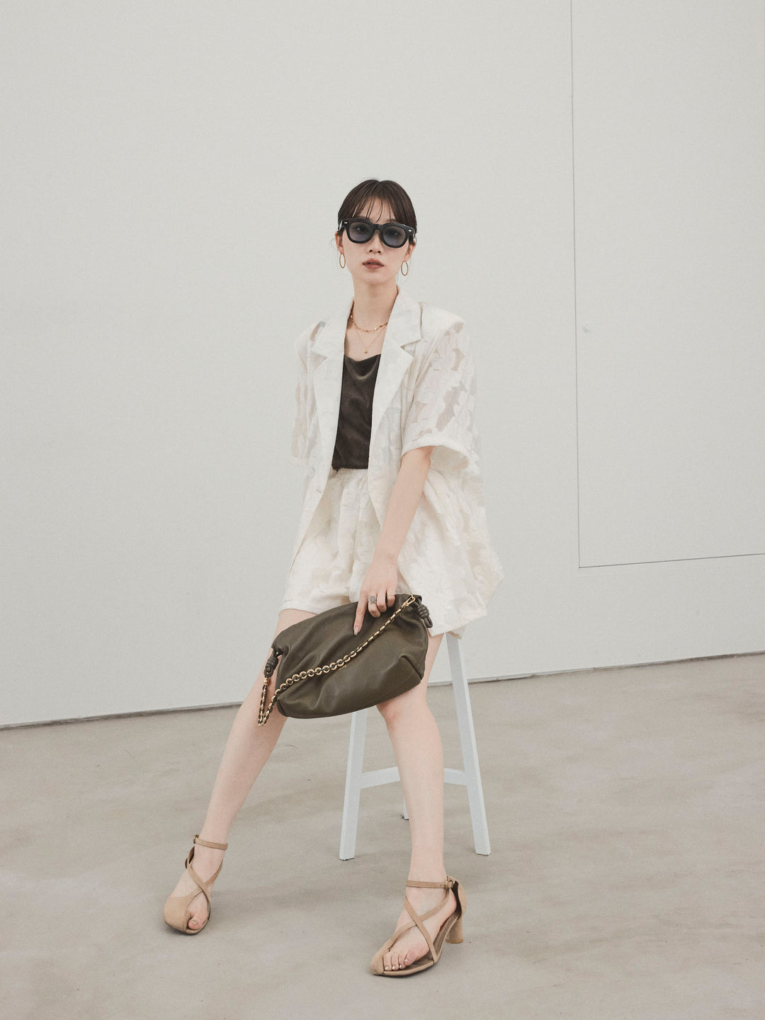 [SET]シアージャガードハーフジャケット＆ハーフパンツSET UP(2set)