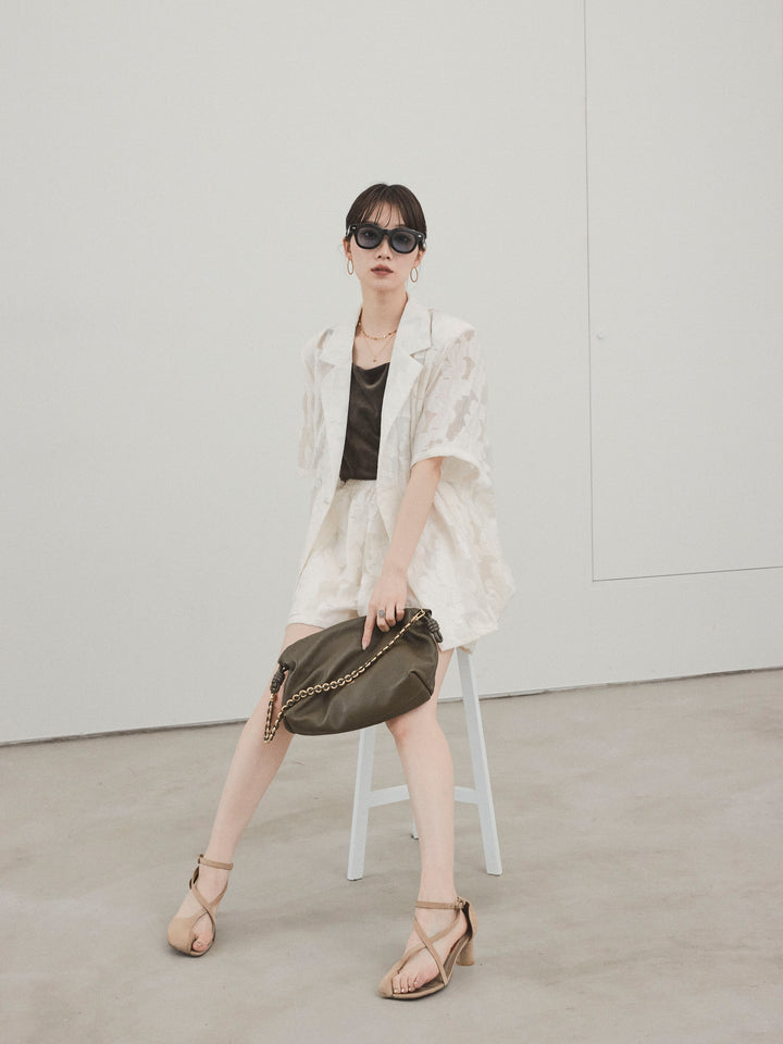 [SET]シアージャガードハーフジャケット＆ハーフパンツSET UP(2set)