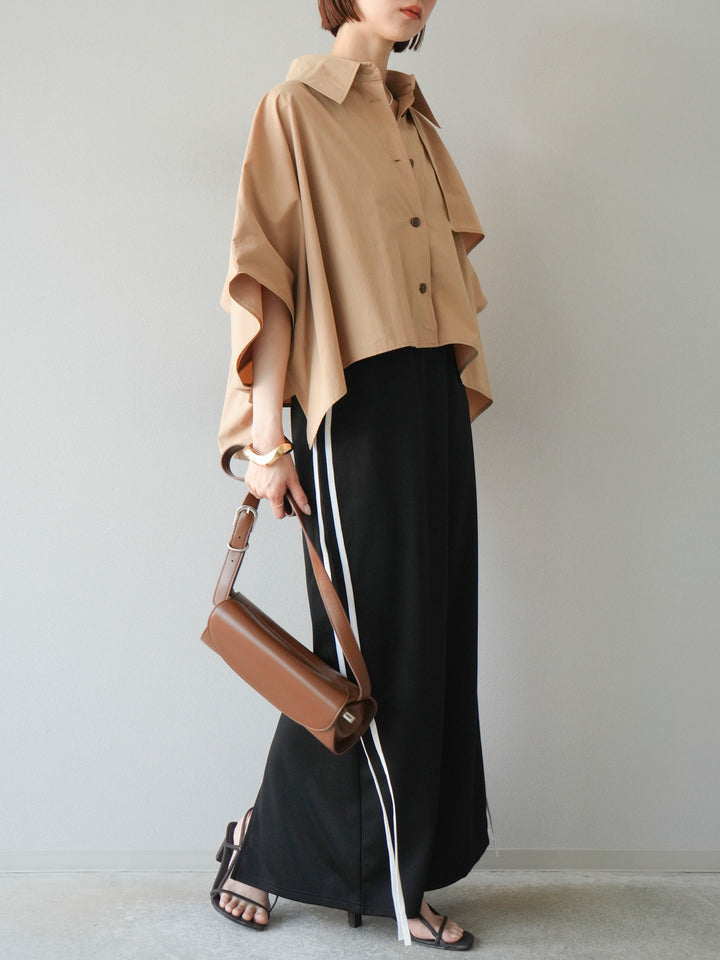 [預購] Sideline 球衣窄裙/黑色