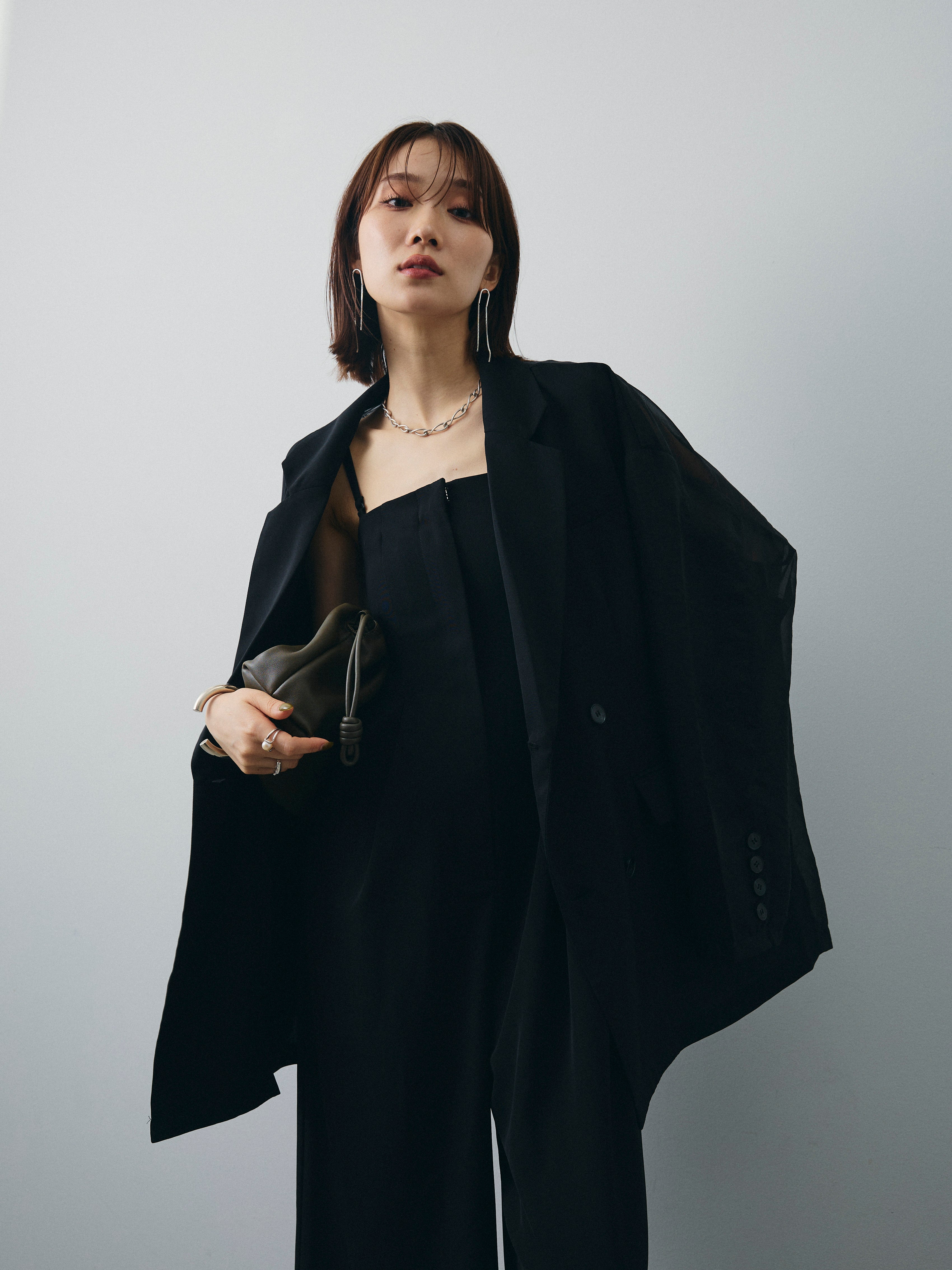 予約]ベアキャミロンパース/ブラック – Lumier