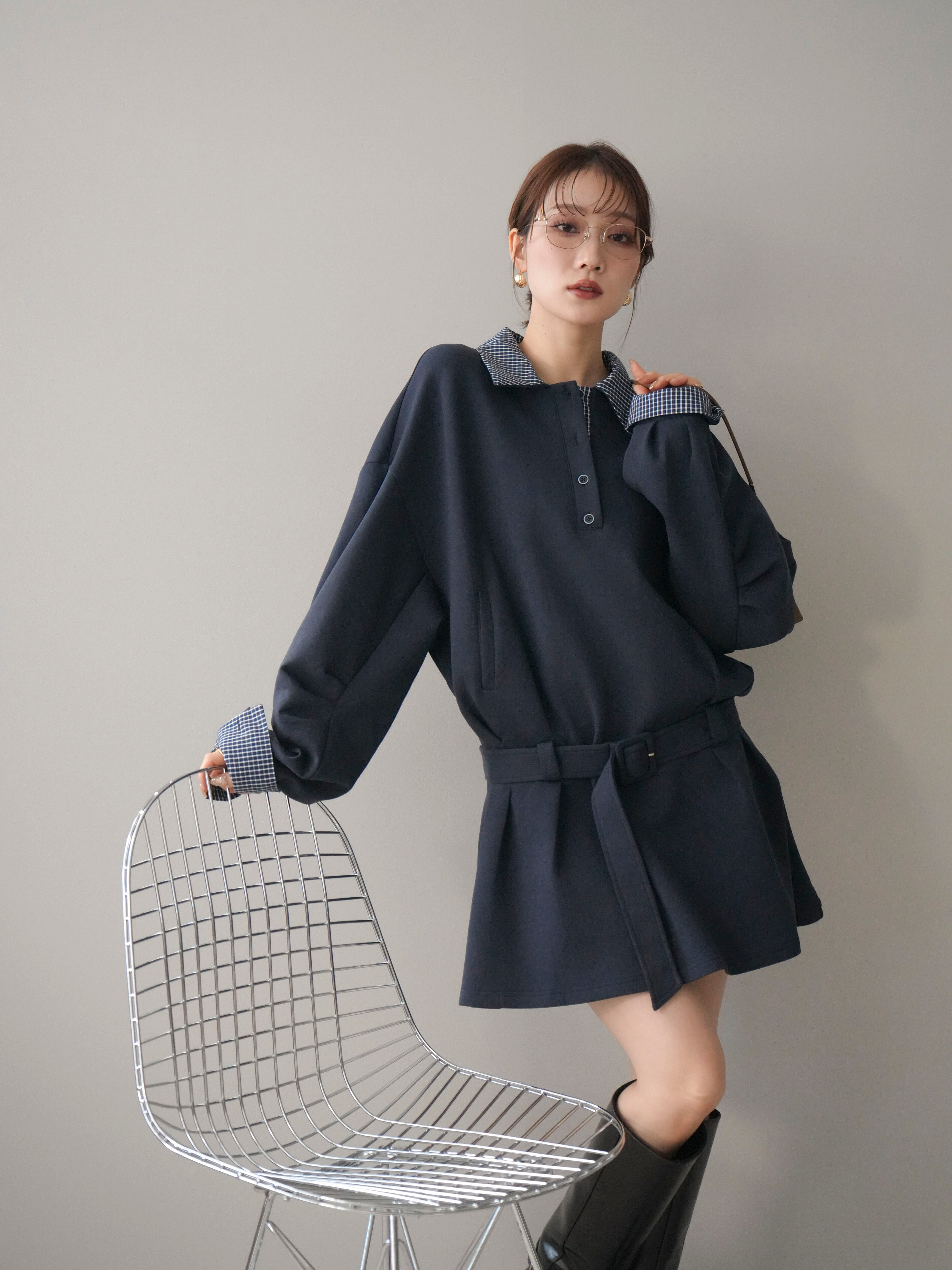 サイレントムーンワンピース(ミニ丈) 黒×青 2025年最新】モワティエ サイレントムーンの人気アイテム - メルカリ