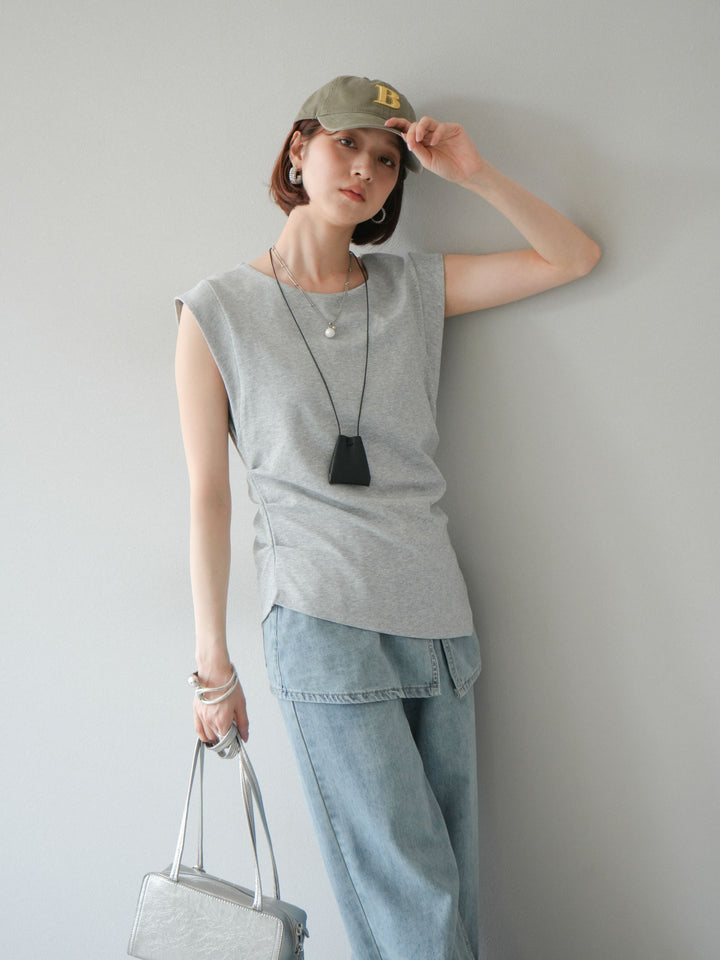 【預購】B字刺繡棒球帽/卡其色