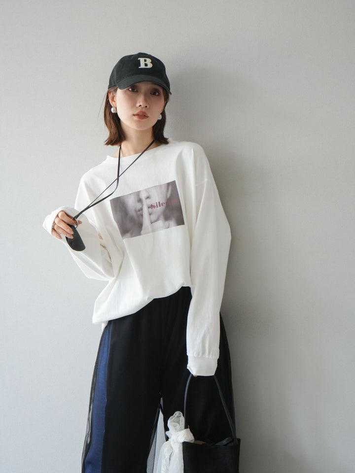 [予約]ウーマンプリントBIGロンT/オフ1