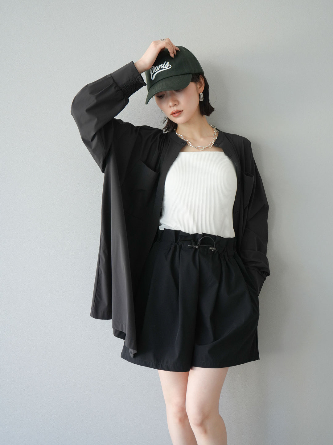 [套裝] ICE TOUCH 2WAY 外套 + ICE TOUCH 荷葉邊褶皺短褲 (2 套)