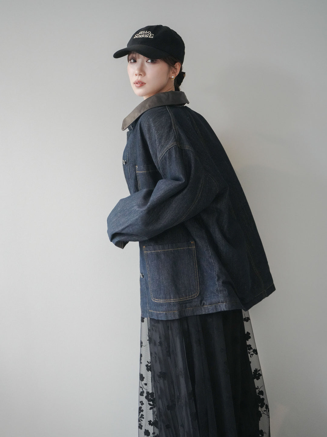 [SET]裏地ファーデニムフライトジャケット+裏地ファーデニムフライトジャケット(2set)