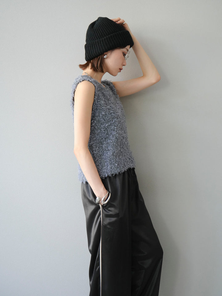 [予約]ニットビーニー/ブラック