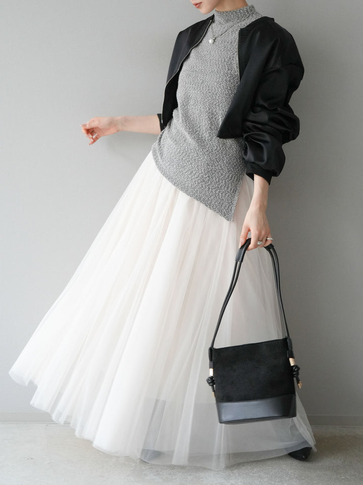 [予約]2WAYデザインMA-1/ブラック