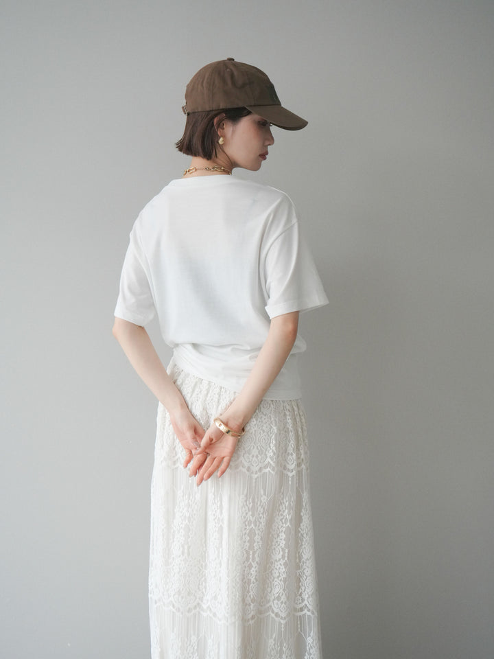 [予約]エンボスロゴTEE/off