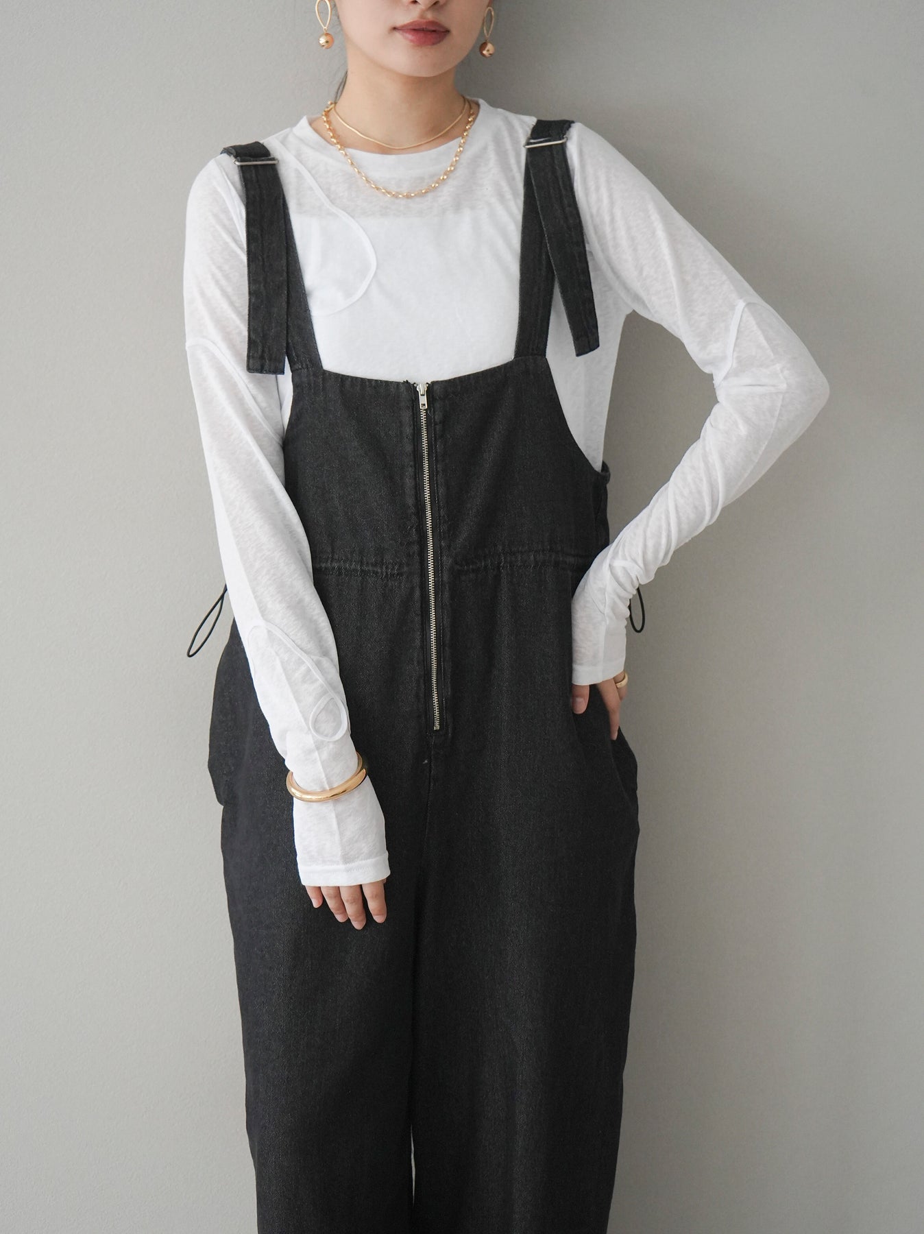 予約]コード刺繍シアーロンT /オフ – Lumier