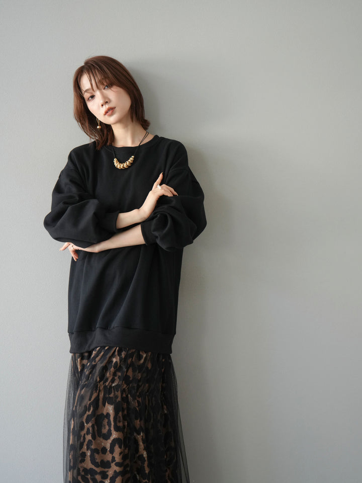 [SET] Sweat Docking 動物印花層疊連身裙 + 可選飾品套裝（2 套）