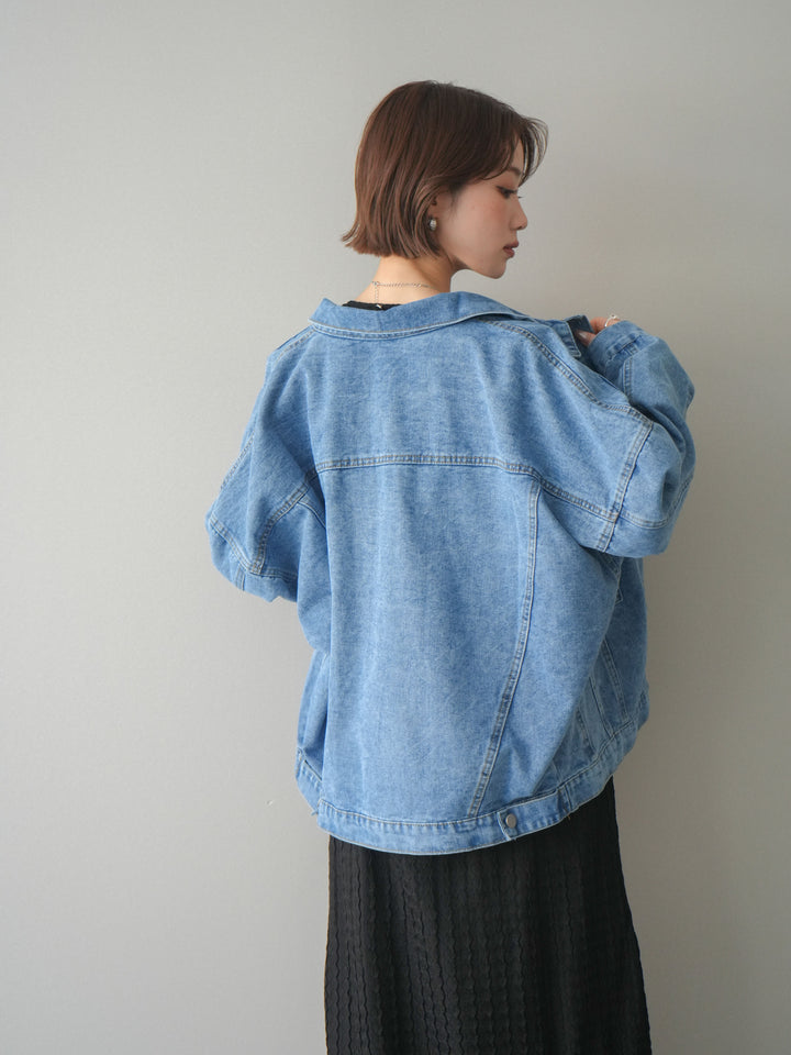 [予約]シャーリングジャガードノースリーブワンピース/black