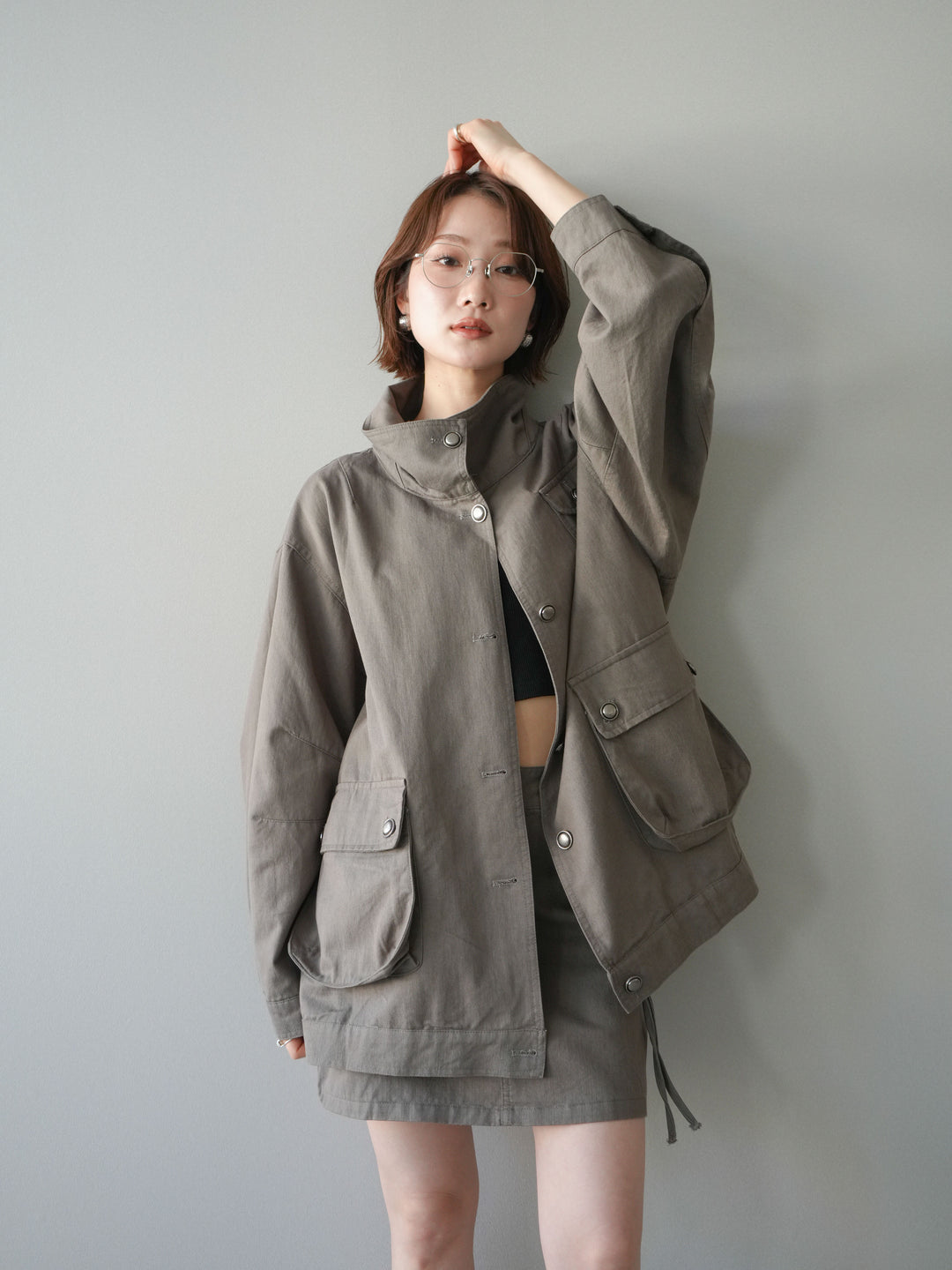 【套裝】立領工作服 + 選配配件套裝（2 套）