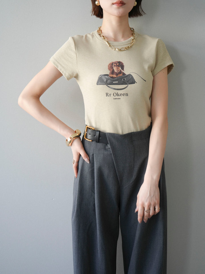 [SET]ドッグコンパクトTEE+ドッグコンパクトTEE(2set)