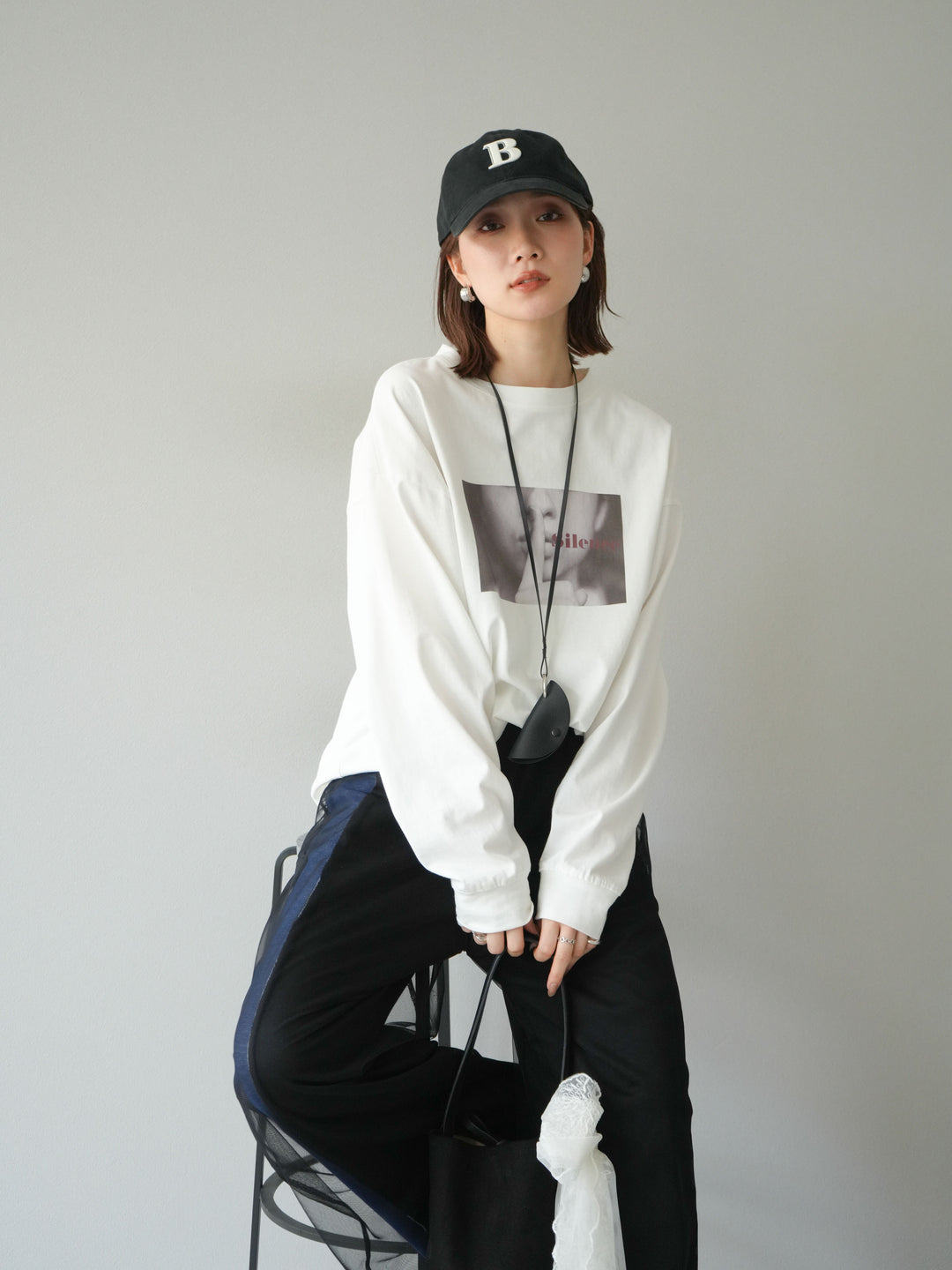 [予約]ウーマンプリントBIGロンT/オフ1