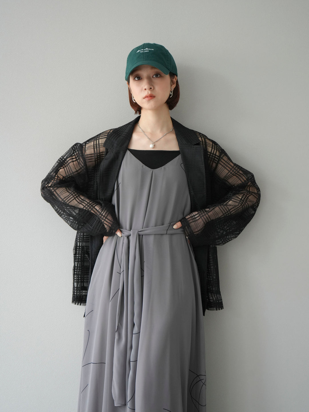 【預購】留言logo刺繡棒球帽/綠色