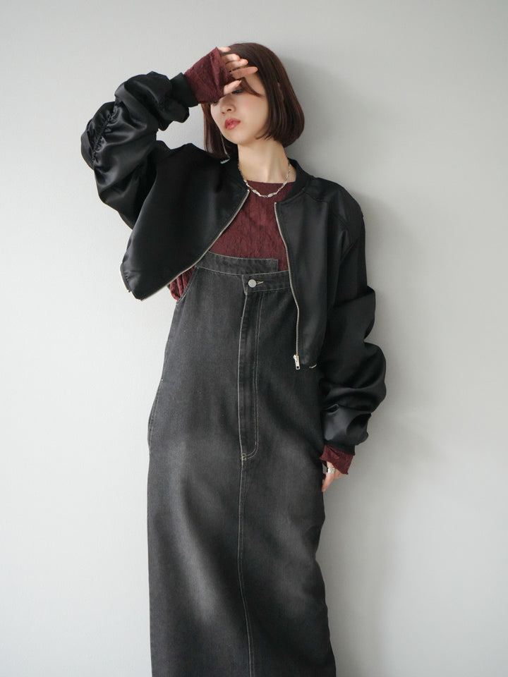 [予約]2WAYデザインMA-1/ブラック