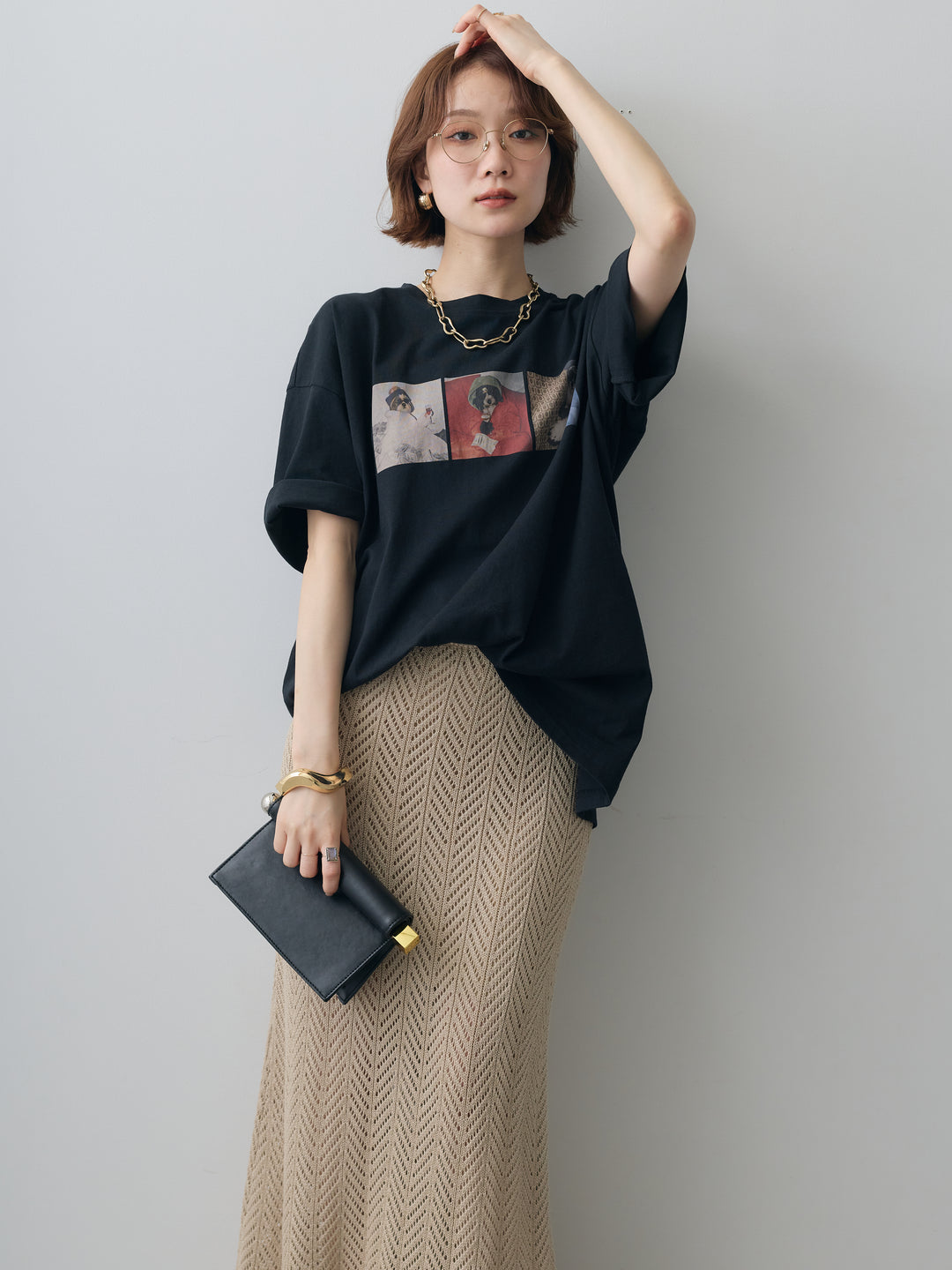 [SET]スリードッグフォトボックスTEE+選べるアクセセット(2set)