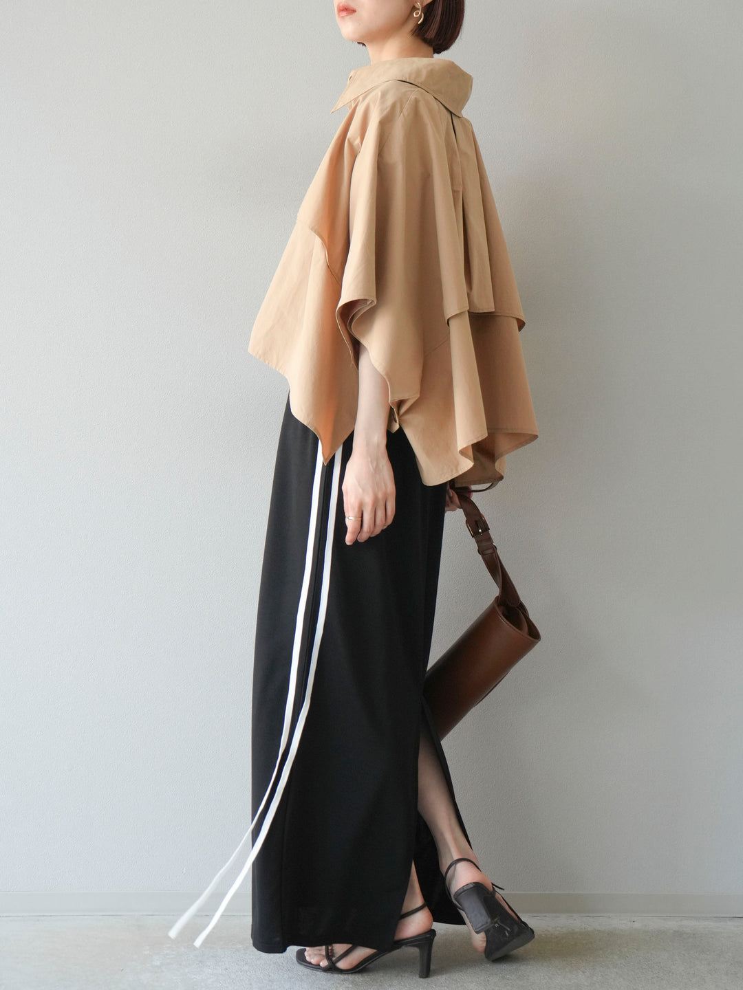 [預購] Sideline 球衣窄裙/黑色