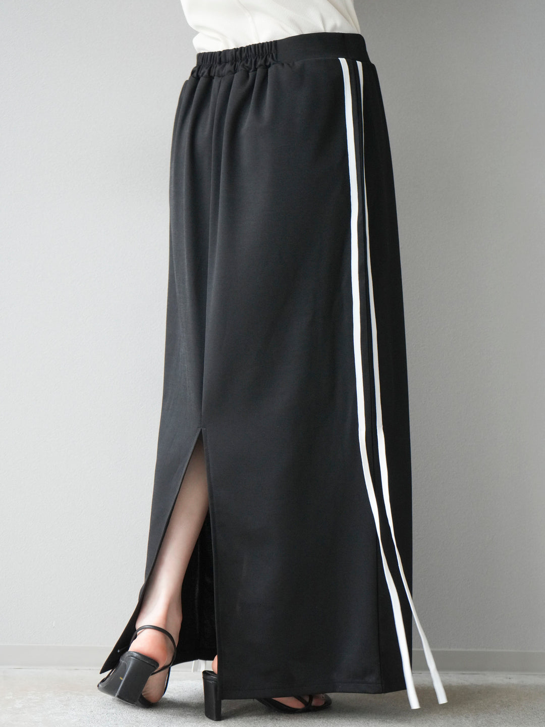 [預購] Sideline 球衣窄裙/黑色