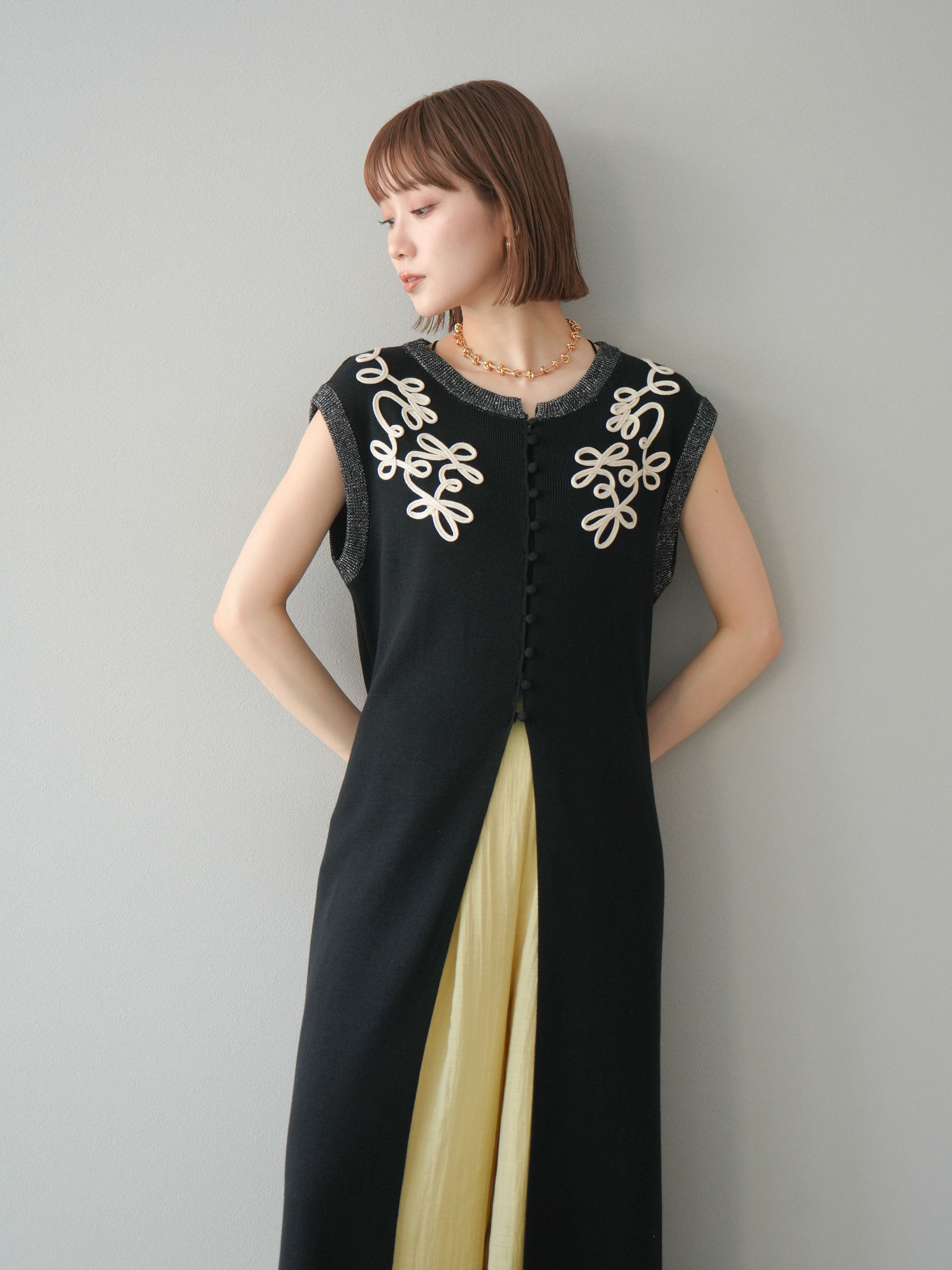 hanatsukuriya rai　アンティークレース　フードコート　ワンピース hanatsukuriya rai アンティークレース フードコート ワンピース