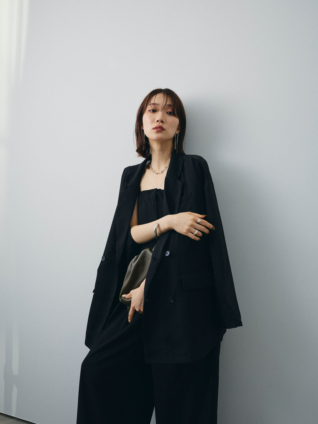 [予約]ベアキャミロンパース/ブラック