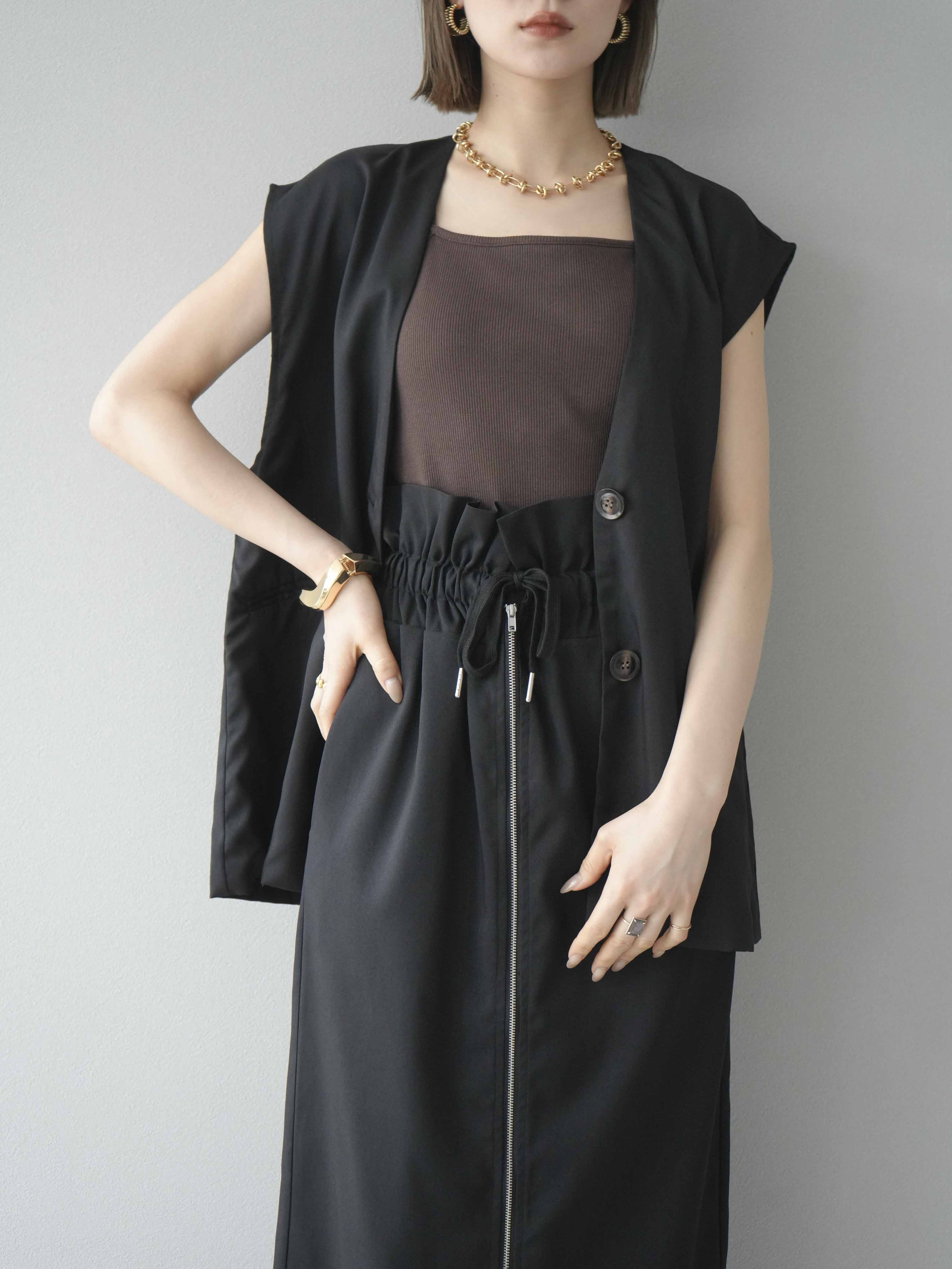 予約]ヘザーエステルノーカラージレ/ブラック – Lumier