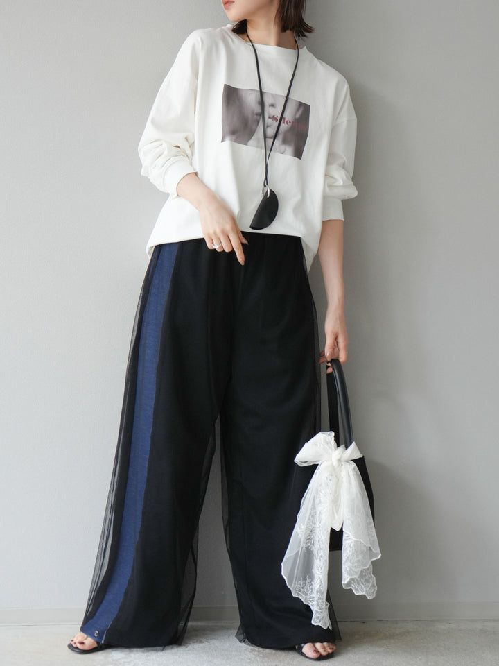 [予約]ウーマンプリントBIGロンT/オフ1