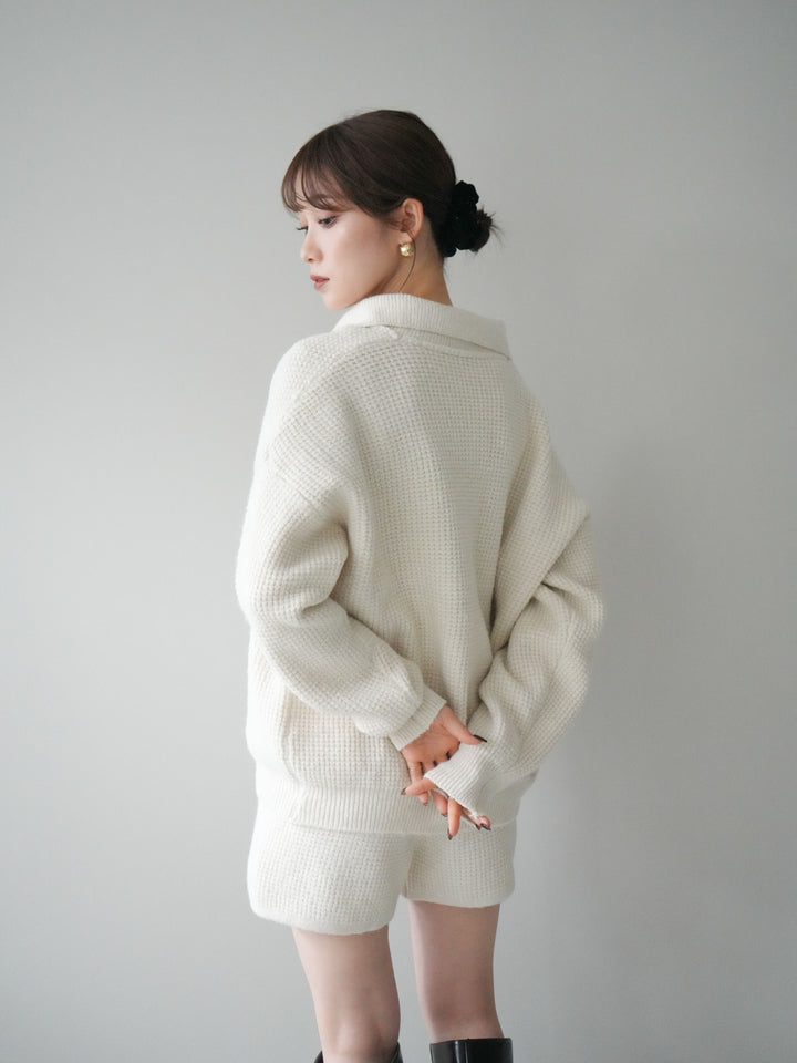 [SET]ポロニットプルオーバー＆ショートパンツSET UP