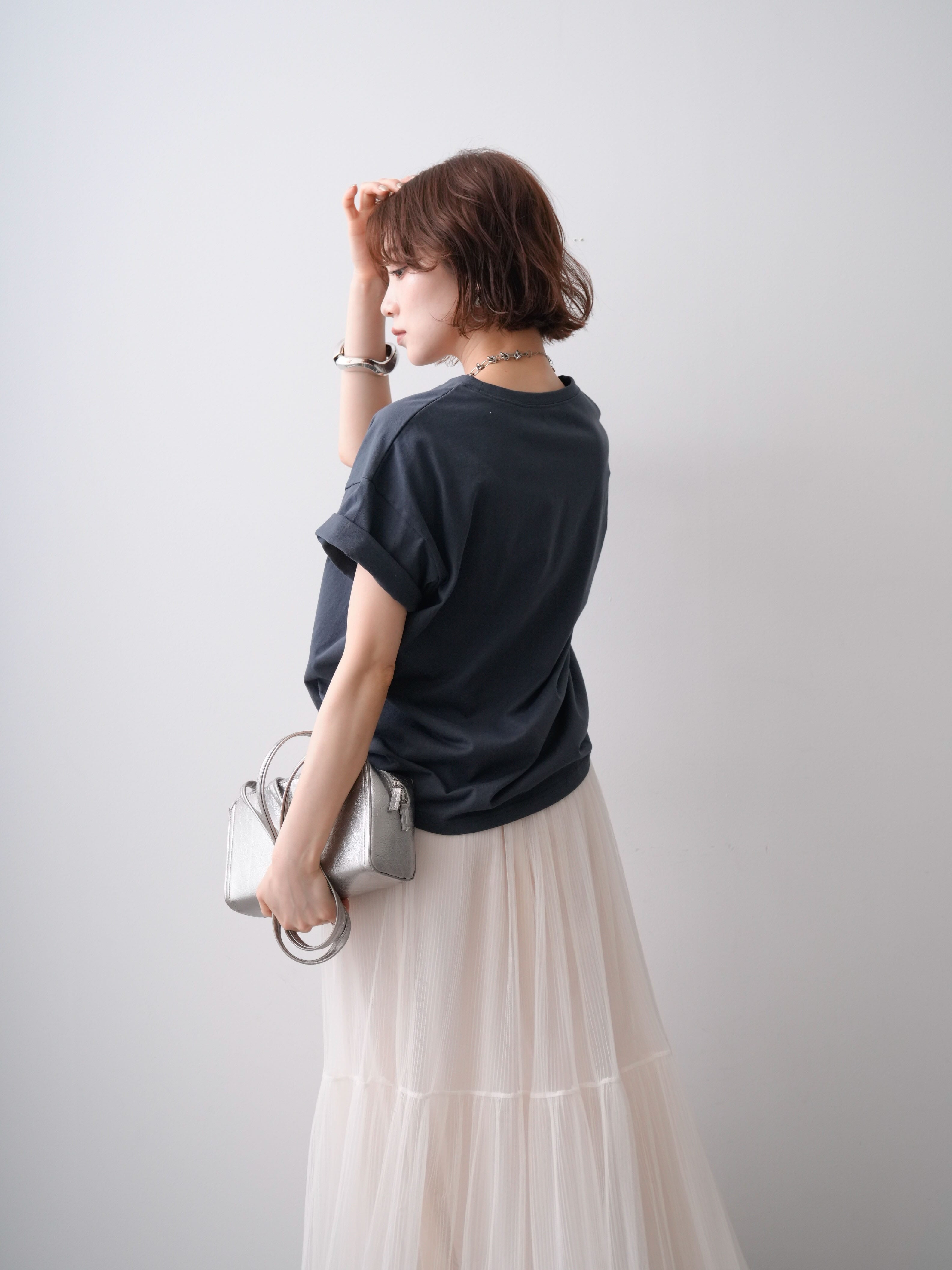 SET]フロッキーロゴTEE+チュールレーススカート(2set) – Lumier