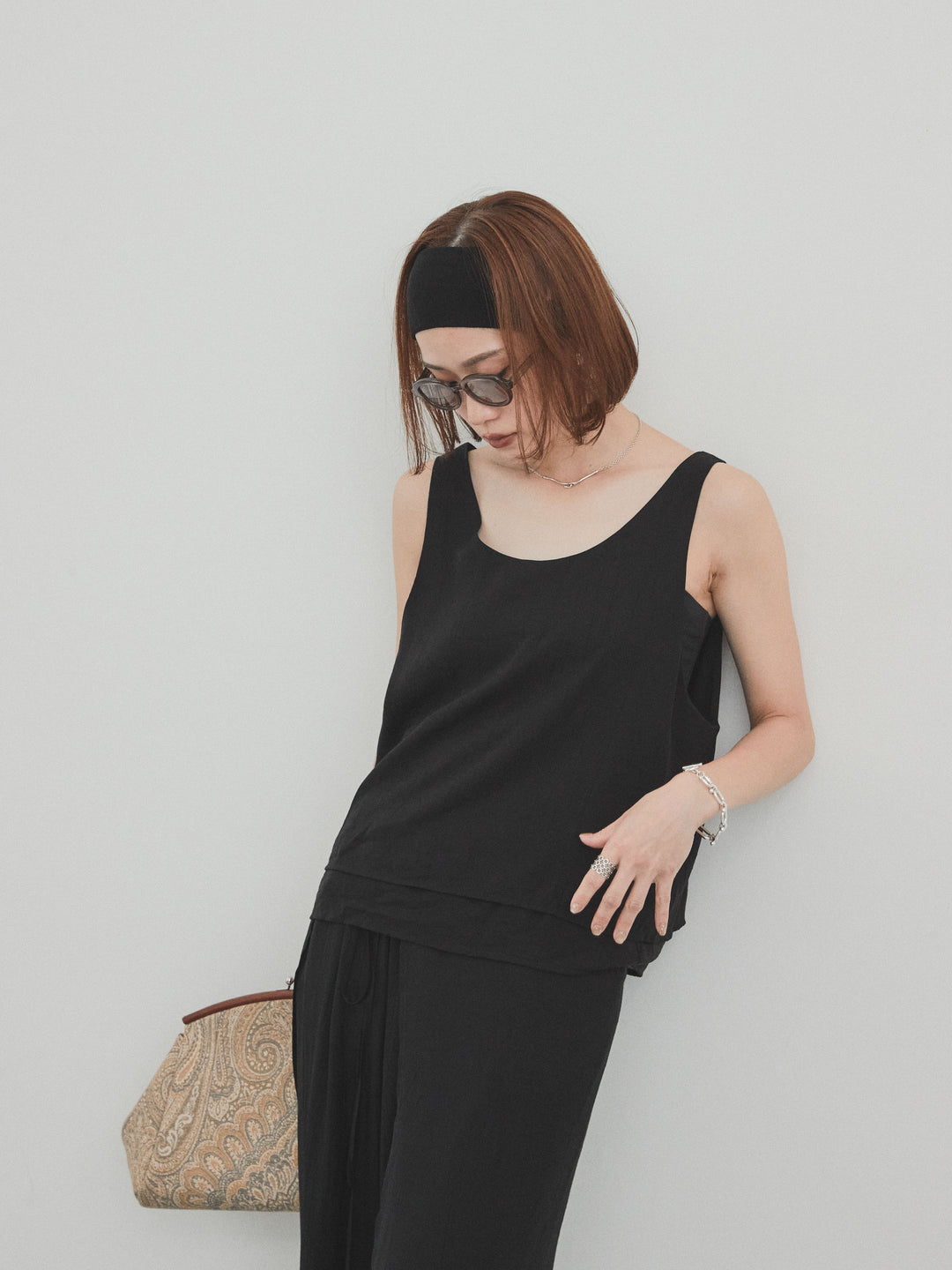 [套裝] 洗衣機緞面透明多層背心 + 洗衣機緞面透明多層背心 (2 套)