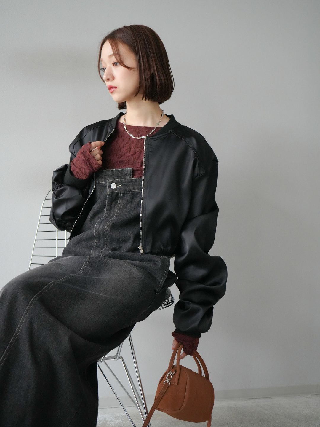 [予約]2WAYデザインMA-1/ブラック